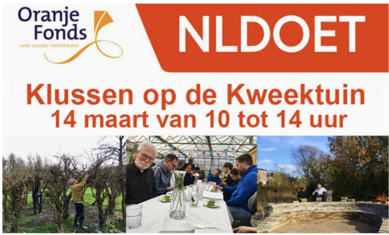 NL Doet: Klussen op de Kweektuin